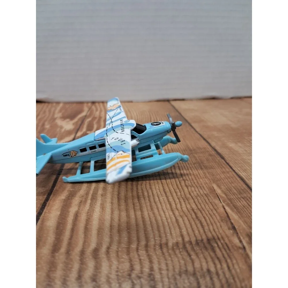 Matchbook Cessna Caravan Diecast Airplane Blue Aviation Tours Mattel 2005 C18